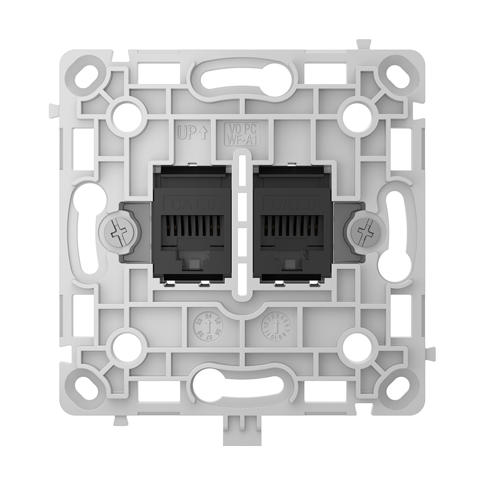 Механизм розетки Ajax OutletCore (LAN) Black для интернет-розетки Outlet (LAN) купить в Украине