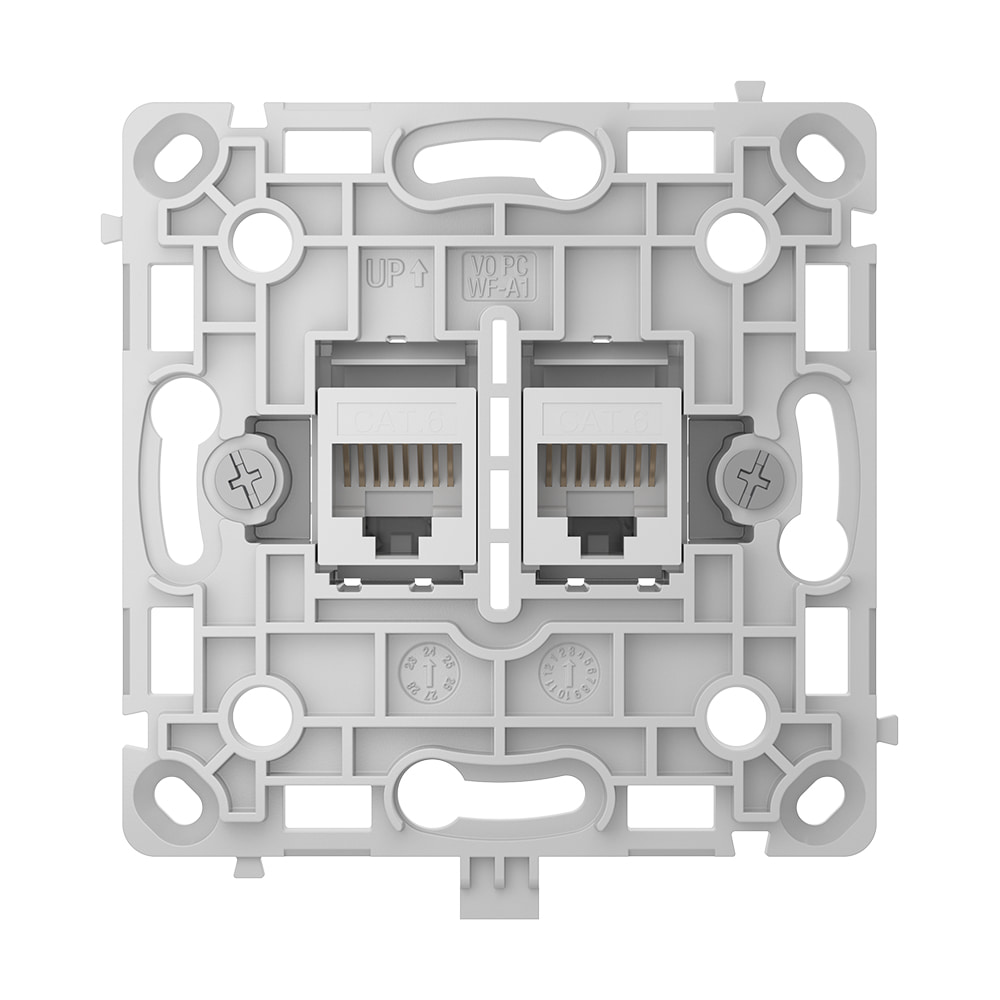 Механизм розетки Ajax OutletCore (LAN) White для интернет-розетки Outlet (LAN) купить в Украине