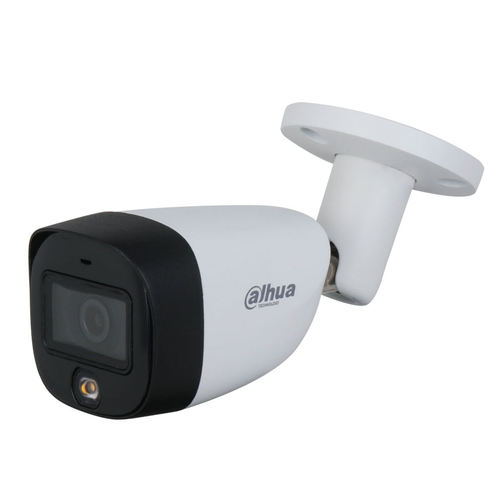 HDCVI-видеокамера 2Mp Dahua DH-HAC-HFW1200CMP-IL-A f=2.8mm, ИК+LED, с микрофоном купить в Украине