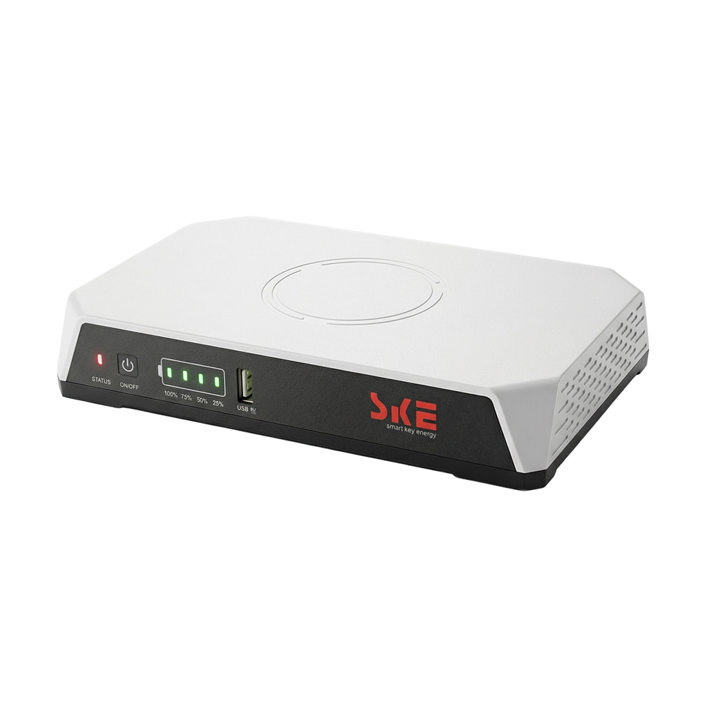Джерело безперебійного живлення Mini UPS SKE POE-36E-LFP 48V 20000mAh 5V/9V/12V/24V/48V/PoE, LiFePO4 4*5Ah, для роутера та оптичного терміналу