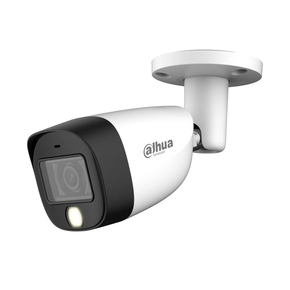 HDCVI-видеокамера 5Mp Dahua DH-HAC-HFW1500CMP-IL-A f=2.8mm, ИК+LED, с микрофоном купить в Украине