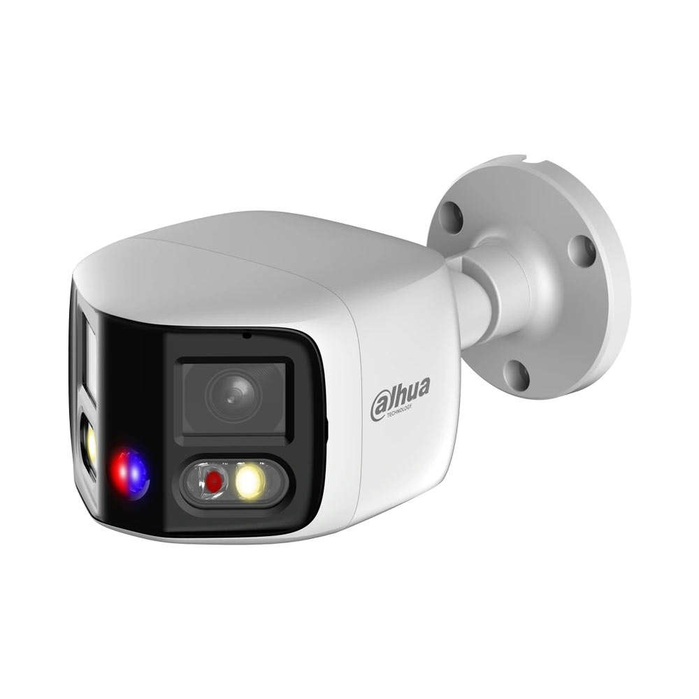 IP-відеокамера панорамна 4Mp+4Mp Dahua DH-IPC-PFW3849S-A180-AS-PV f=2.8mm+2.8mm, ІЧ+LED, з мікрофоном купити в Україні