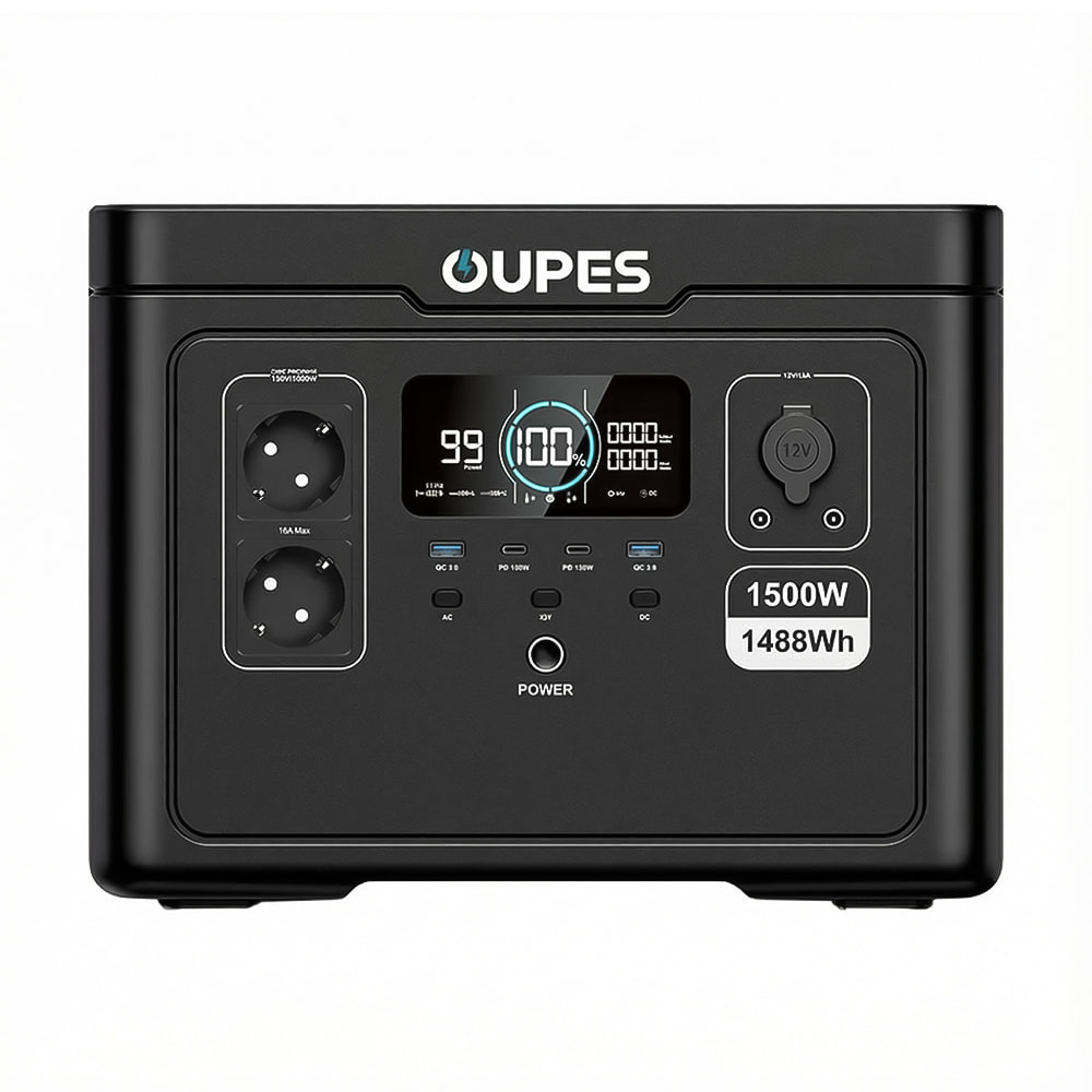 Портативна зарядна станція OUPES S015 (Exodus) 1500W 1488Wh LiFePO4 купити в Україні