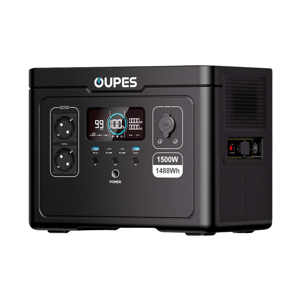 Портативная зарядная станция OUPES S015 (Exodus) 1500W 1488Wh LiFePO4 купить в Украине