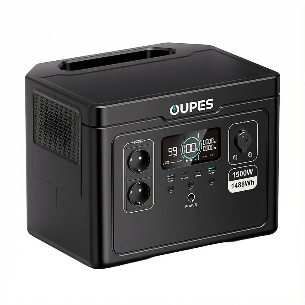 Портативная зарядная станция OUPES S015 (Exodus) 1500W 1488Wh LiFePO4 купить в Украине