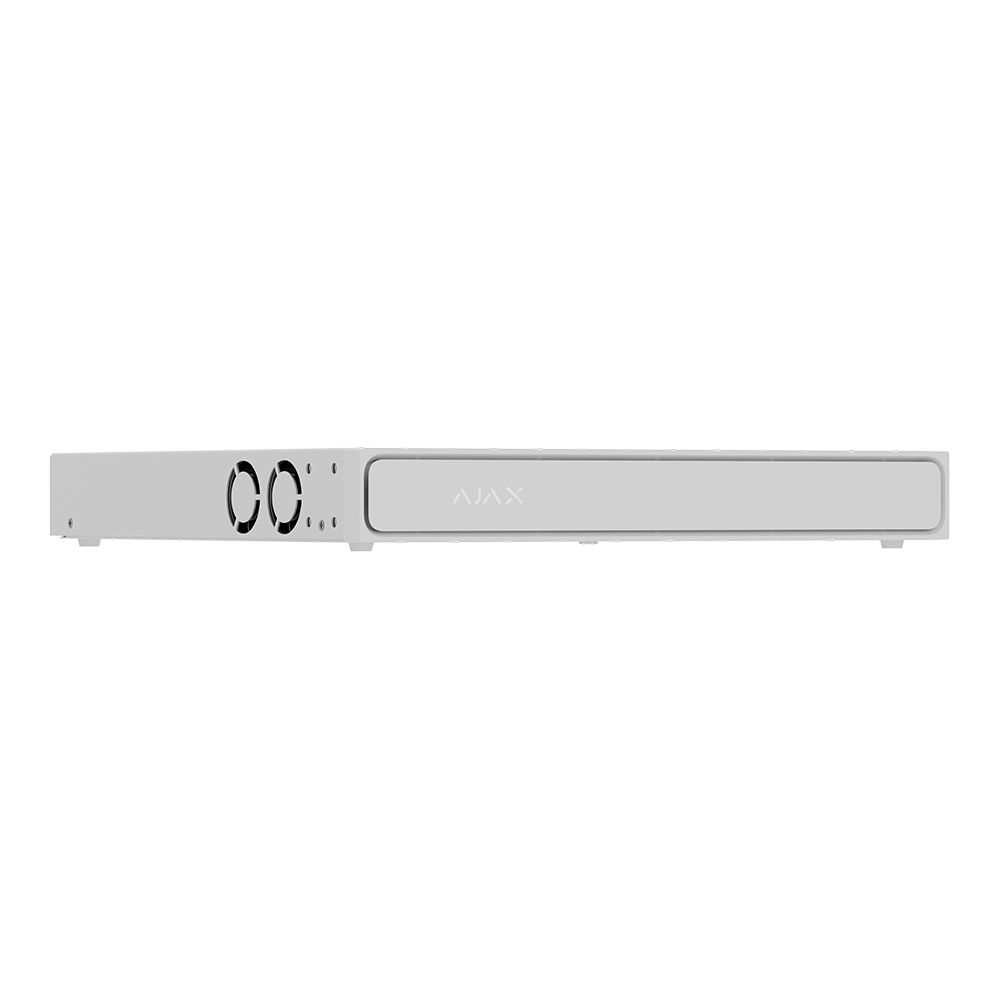 IP-відеореєстратор 8-канальний 12Mp Ajax NVR H2D8PAC (8-ch) White з 8 портами PoE купити в Україні