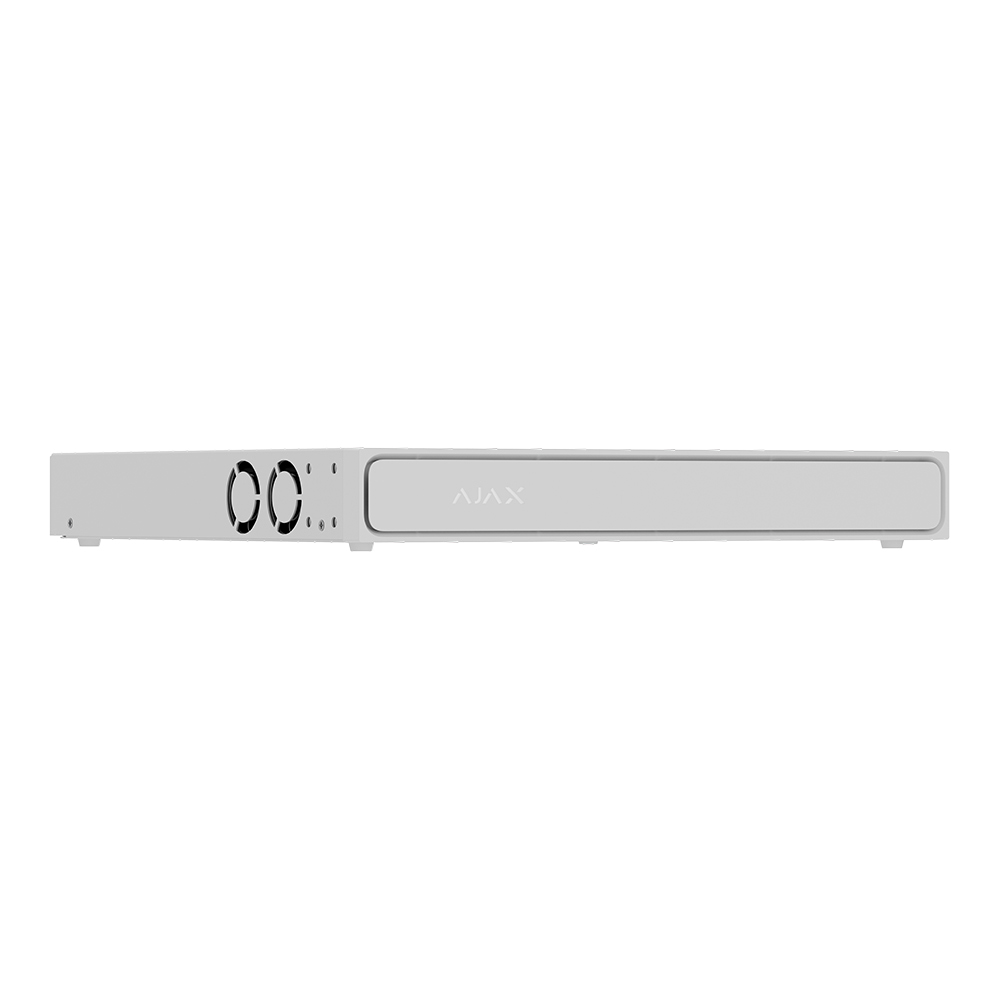 IP-відеореєстратор 16-канальний 12Mp Ajax NVR H2D16PAC (16-ch) White з 16 портами PoE купити в Україні