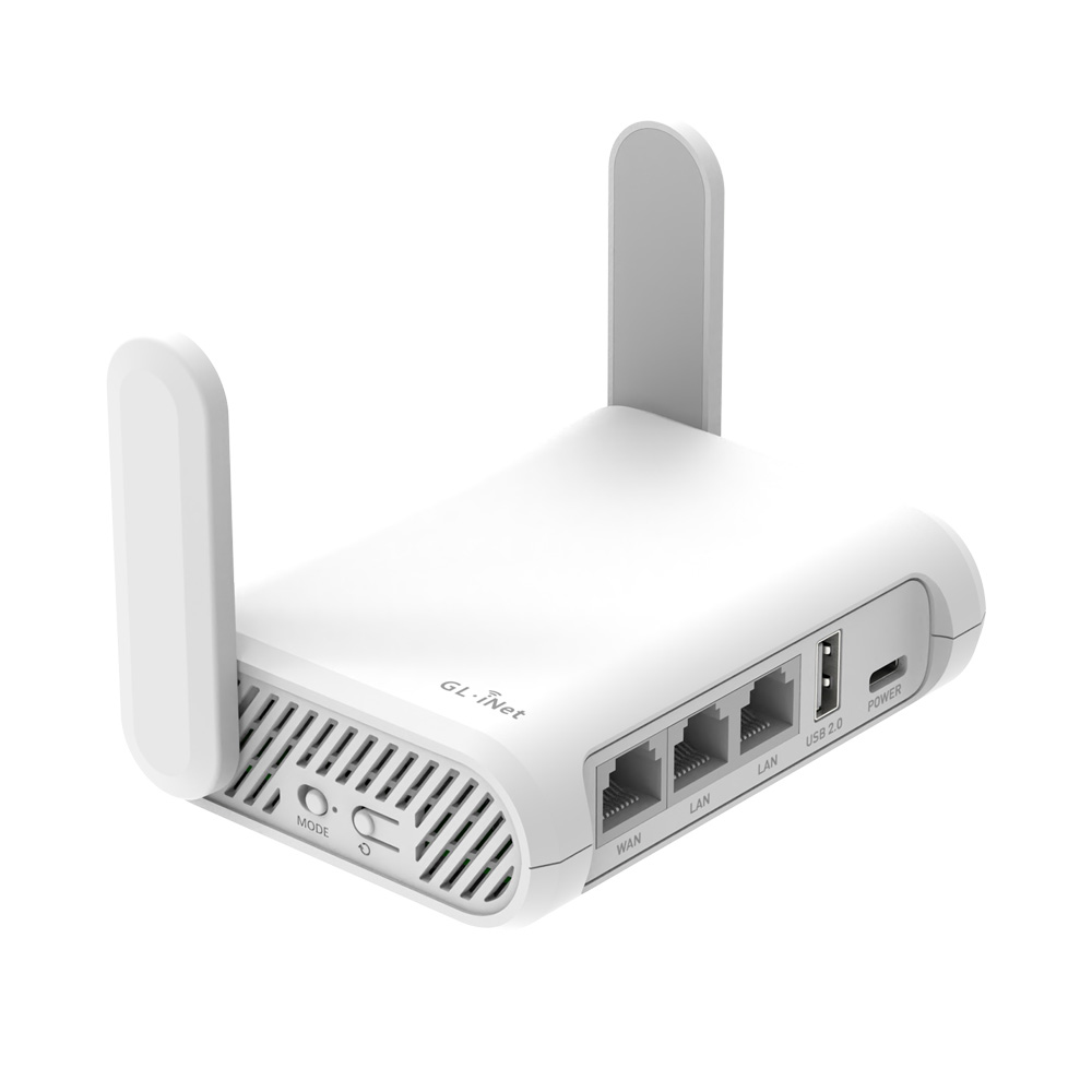 WiFi 5 маршрутизатор GL.iNet Opal (GL-SFT1200-EU) гігабітний дводіапазонний портативний купити в Україні