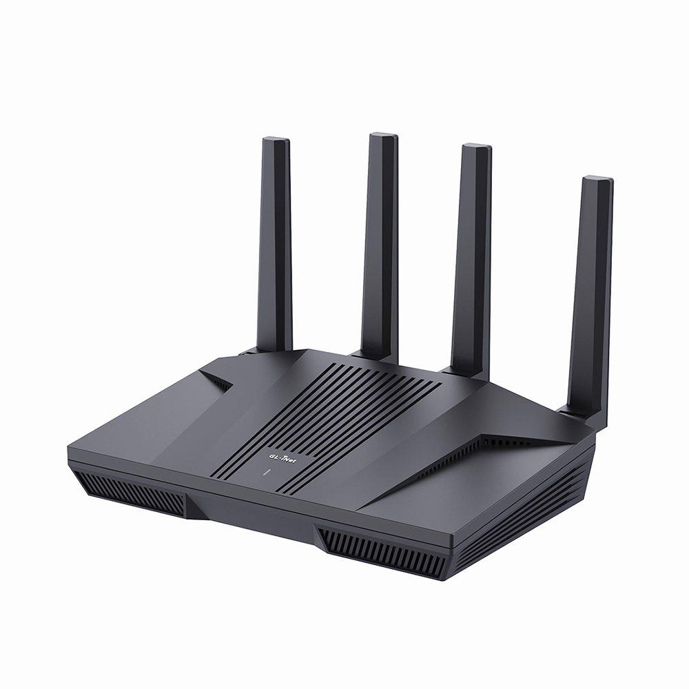 WiFi 6 маршрутизатор GL.iNet Flint 2 (GL-MT6000-EU) 2.5G двухдиапазонный купить в Украине