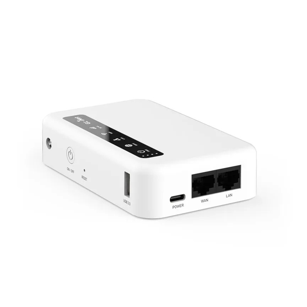 WiFi 4G LTE-маршрутизатор GL.iNet Puli (GL-XE300-EU) CAT4 / CAT6 с аккумуляторной батареей 5000mAh купить в Украине
