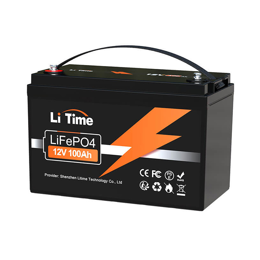 Аккумуляторная батарея литий-железо-фосфатная 12.8В 100А*ч LiTime LiFePO4 LT12V100 купить в Украине