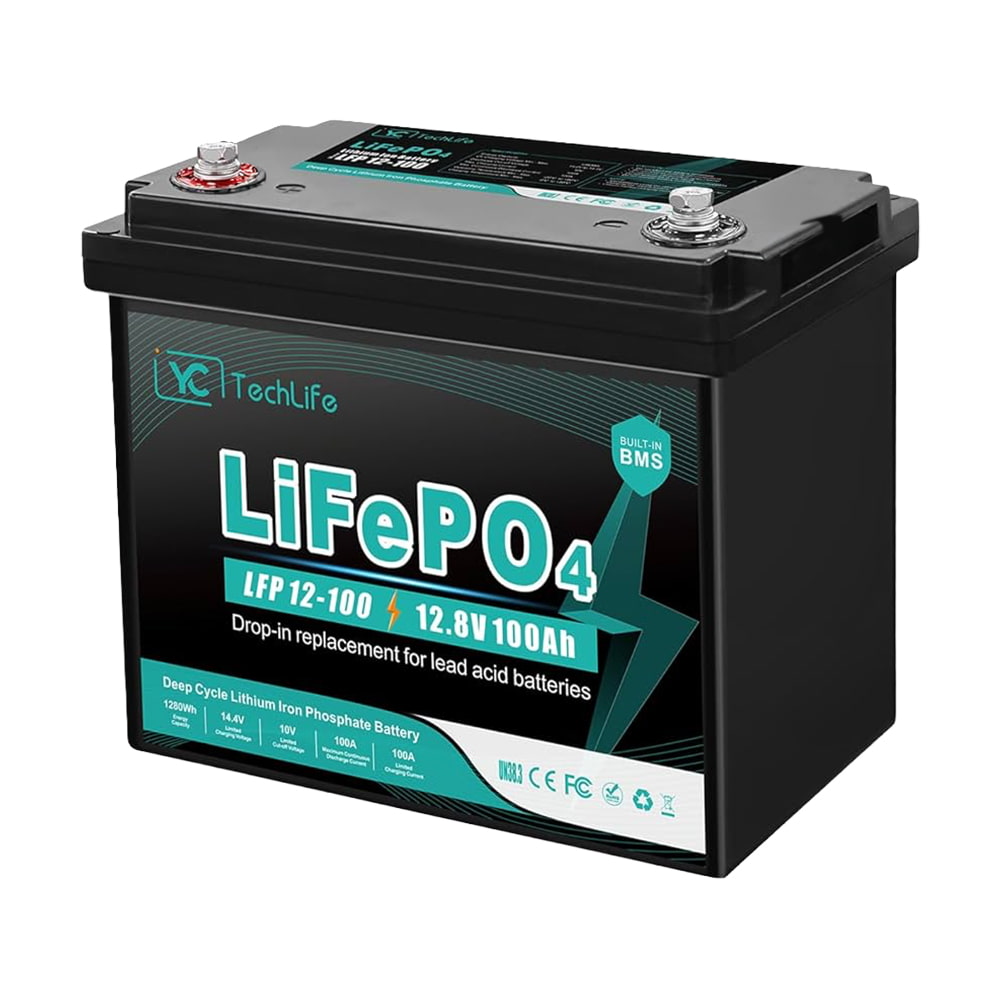 Акумуляторна батарея літій-залізо-фосфатна 12.8В 100А*год EverExceed LFP 12-100 (LDP 12-100) LiFePO4 купити в Україні