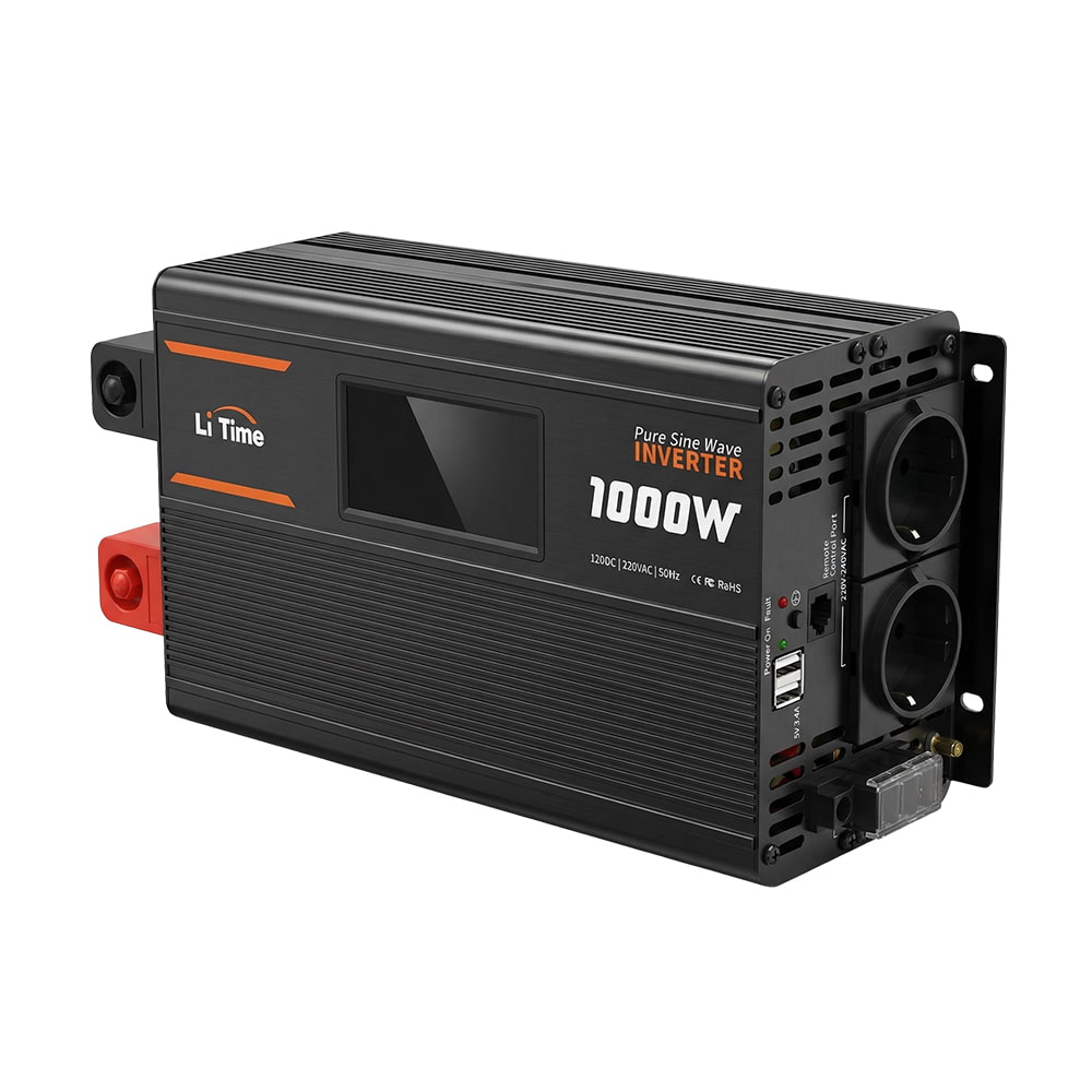 Автономний однофазний інвертор 1kW/12V LiTime L12V1KW-EN-D купити в Україні