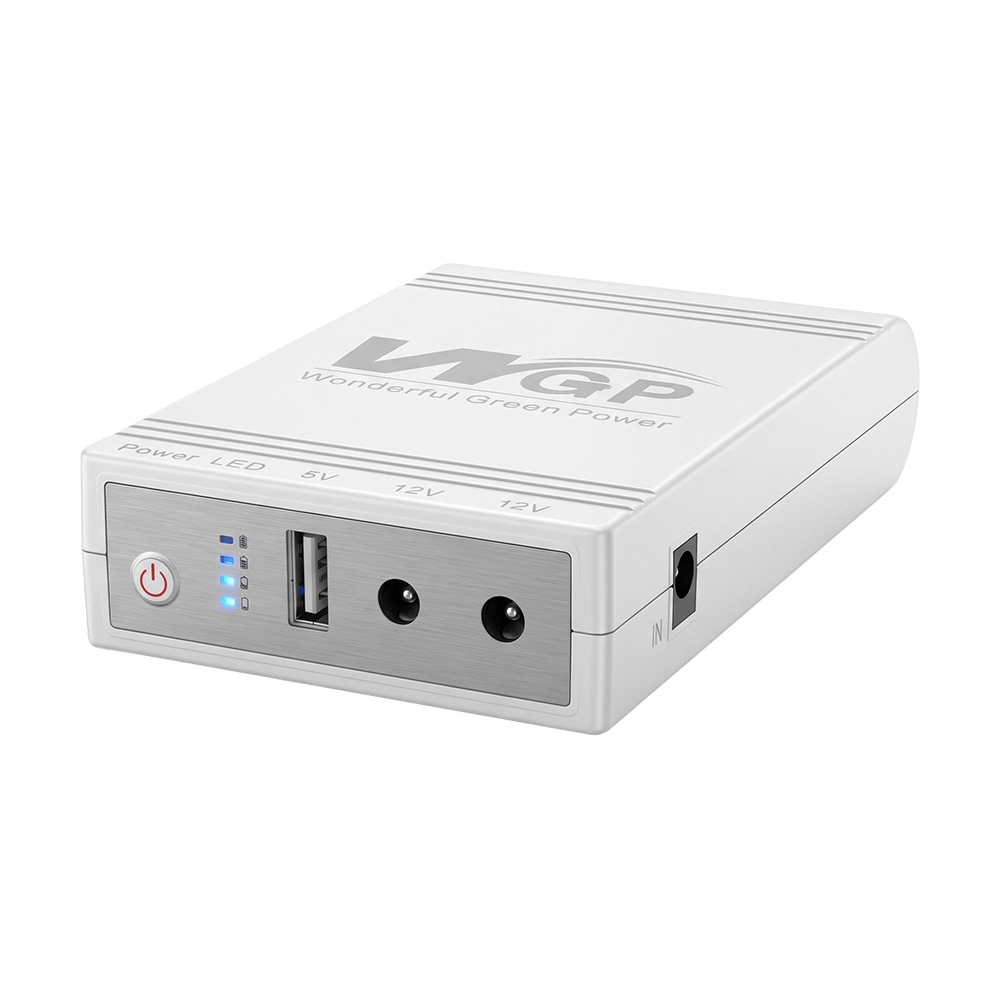 Джерело безперебійного живлення Mini UPS WGP UPS103C 20000mAh 5V/12V/12V, Li-ion 4*5Ah, для роутера та оптичного терміналу