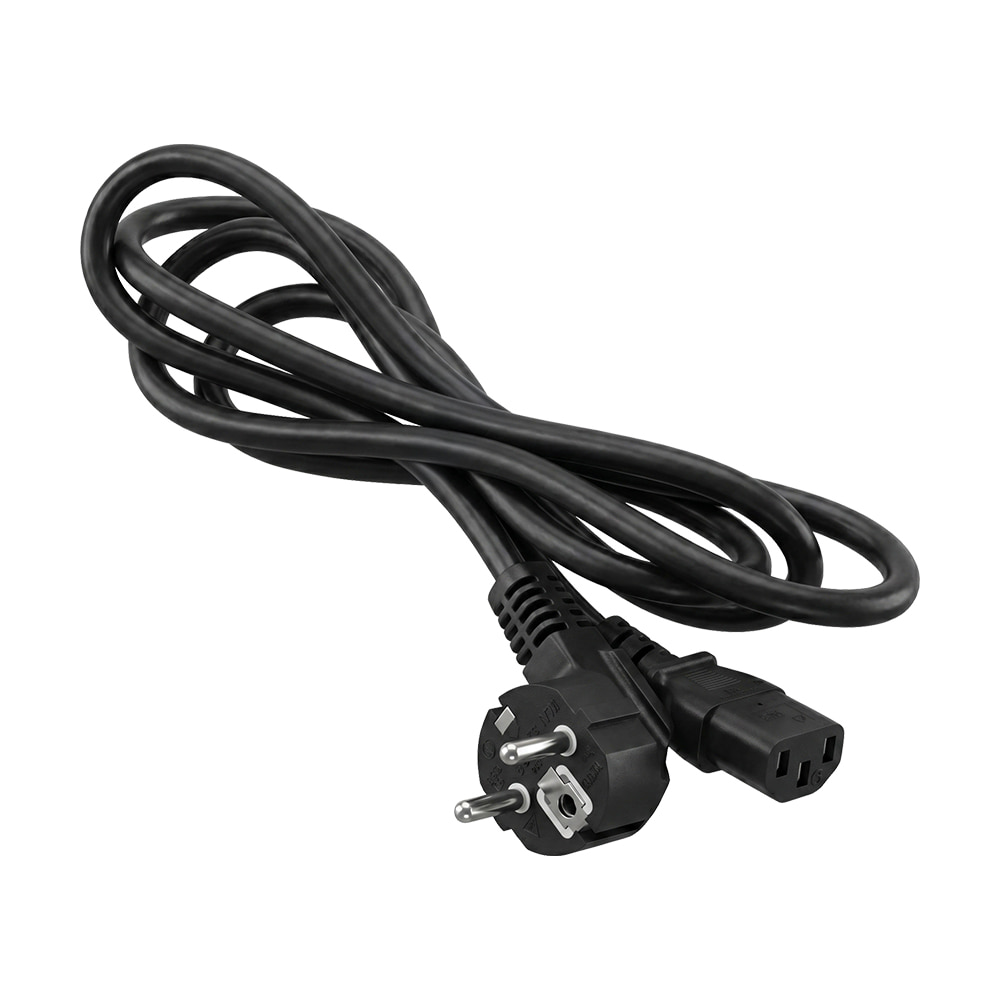 Кабель питания Trinix C13-EU plug евророзетка 1.8м купить в Украине