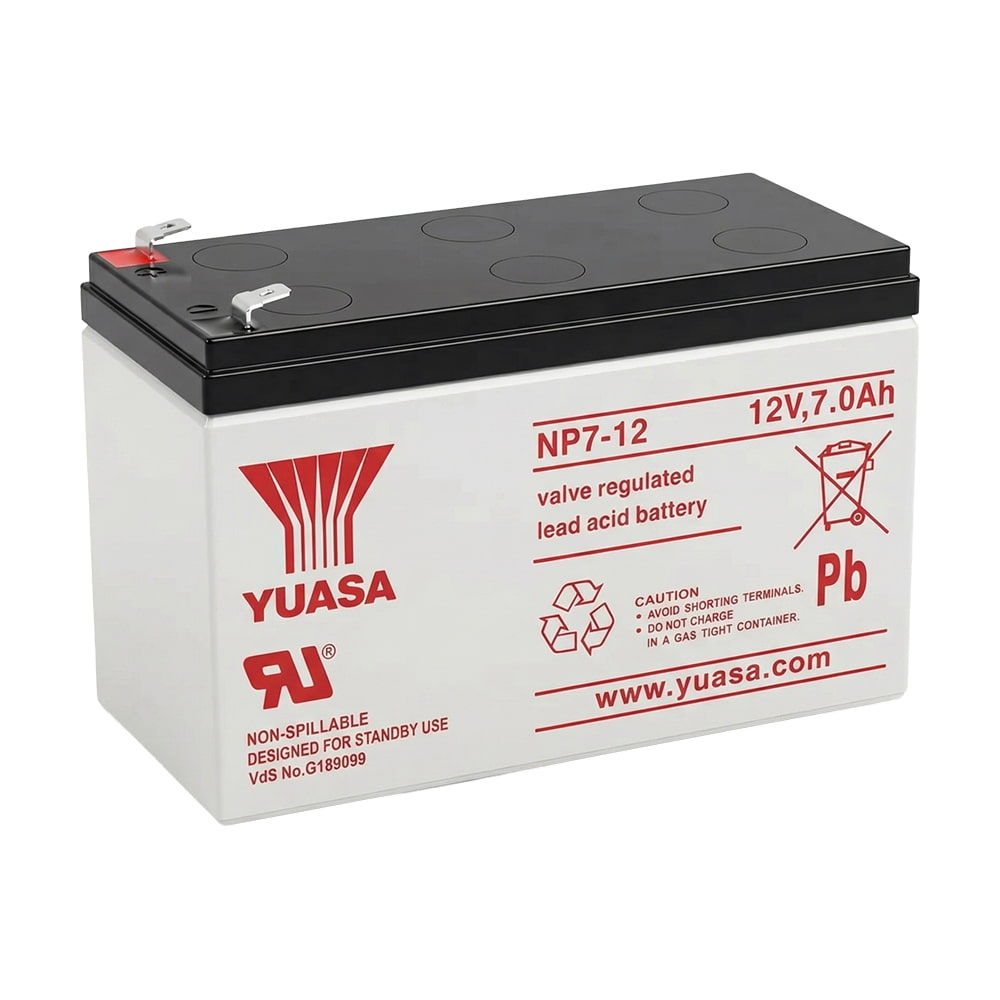 Акумуляторна батарея AGM свинцево-кислотна Yuasa NP7-12L 12V/7Ah купити в Україні