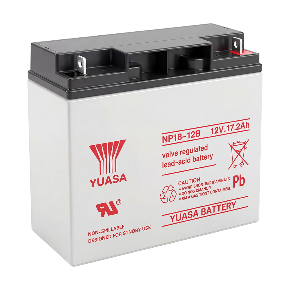 Аккумуляторная батарея AGM свинцово-кислотная Yuasa NP18-12В 12V/17.2Ah купить в Украине