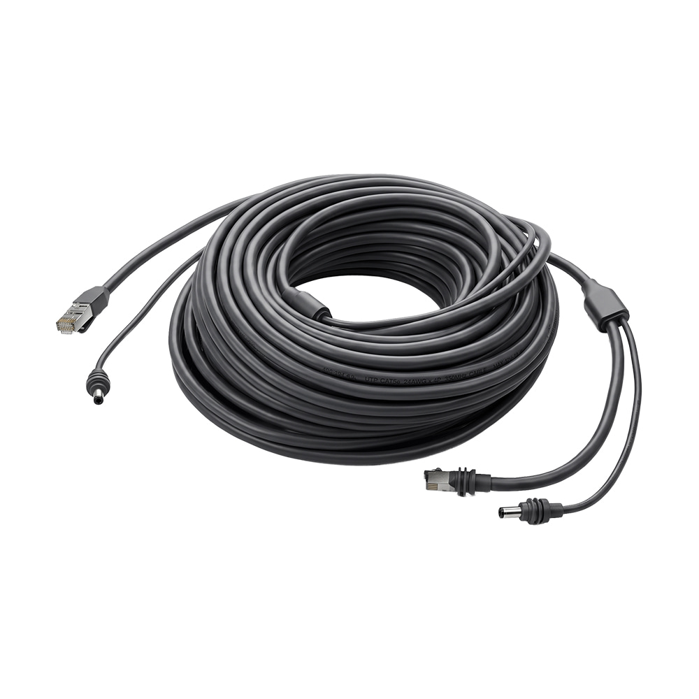 Кабель живлення та передачі даних 2 в 1 DC+Ethernet для Starlink Mini з перехідником Type-C 23м купити в Україні