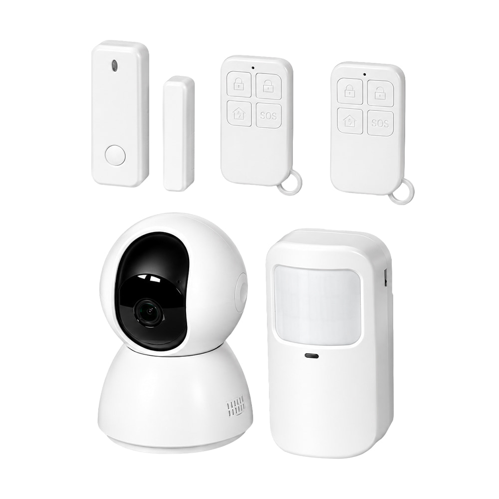 Комплект беспроводной сигнализации с камерой Trinix TRX-CamKit(WiFi) с WiFi Tuya купить в Украине