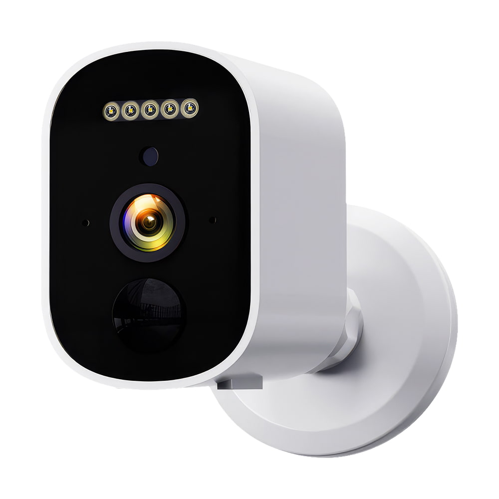 Автономная WiFi 2.4/5GHz IP-видеокамера 3Mp Light Vision VLC-03IB(CamHi) White, f=3.6mm, на аккумуляторних батареях 4000mAh купить в Украине