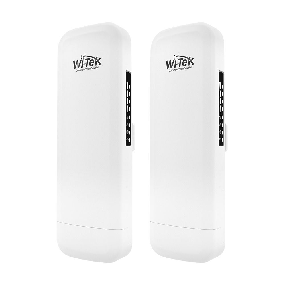 Комплект беспроводного моста WiFi Wi-Tek WI-CPE800-KIT V3 5GHz, 867Mbps, 5km, 2x1000Mbps, PoE IN/LAN OUT, Cloud купить в Украине
