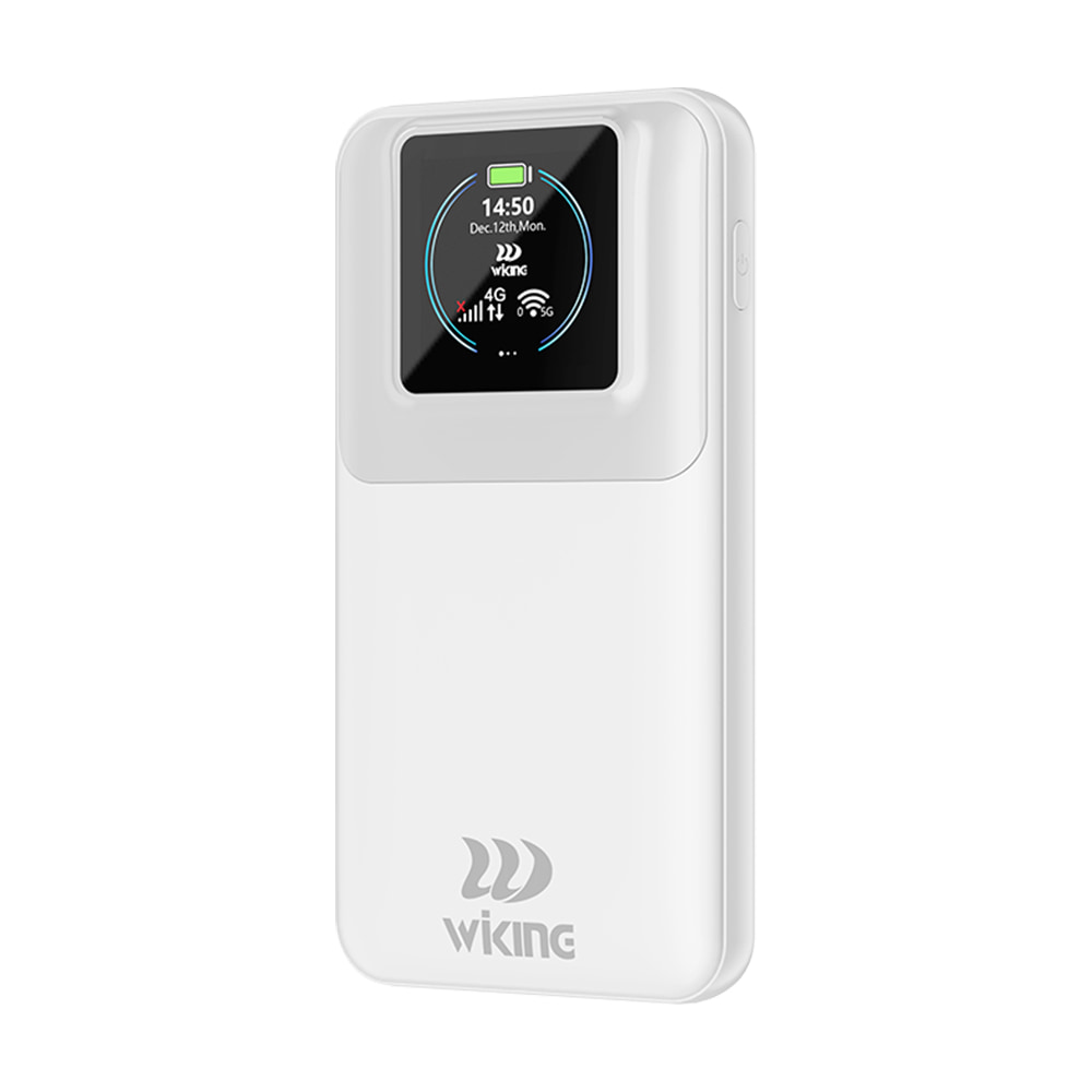 Мобильный WiFi 4G LTE-маршрутизатор Wiking WK-MF5 двухдиапазонный, с аккумуляторной батареей 3000mAh