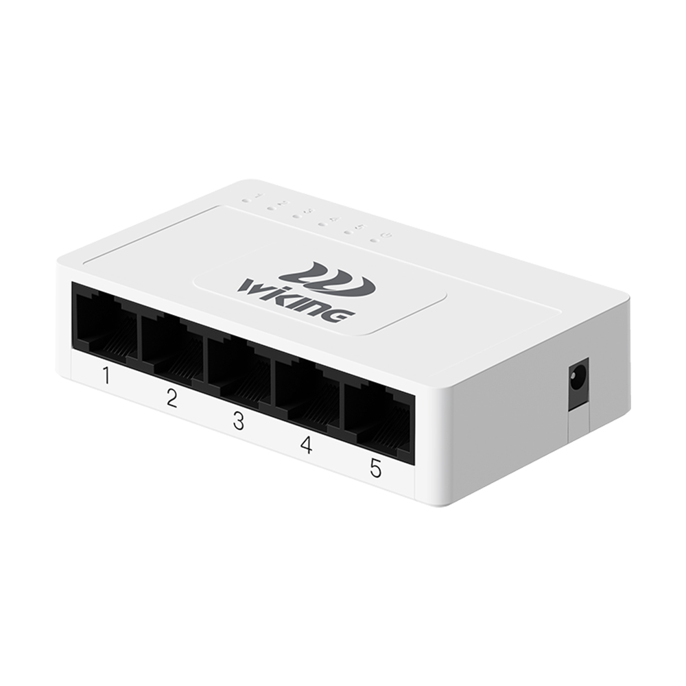 Коммутатор 5-портовый неуправляемый Wiking WK-S305 гигабитный купить в Украине
