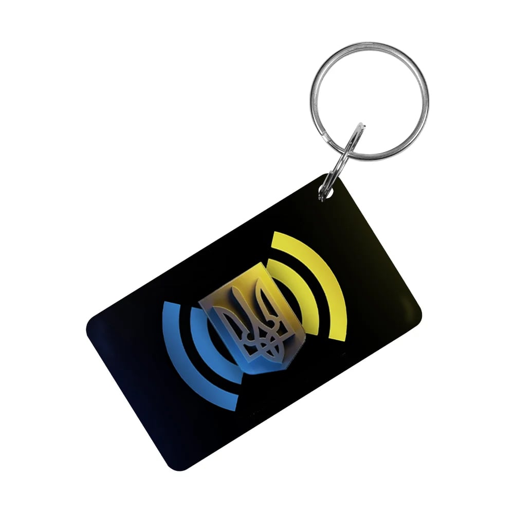 Ключ-брелок Mifare Proximity-key MIFARE PLUS S2K 7B epoxy прямокутний 30*50 мм купити в Україні