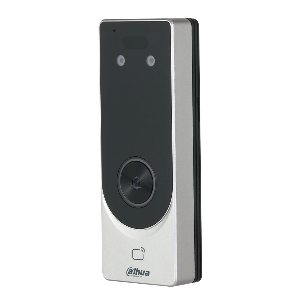 Биометрический терминал контроля доступа с WiFi 2Mp Dahua DHI-ASI3103F-MEPW с распознаванием лиц и считывателем EM-Marine / Mifare / BLE / QR купить в Украине