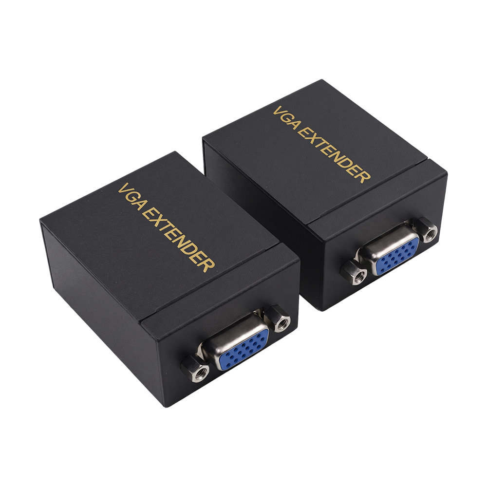 Удлинитель видеосигнала VGA 60m NVC RJ45 to VGA Cat5e Cat6 купить в Украине