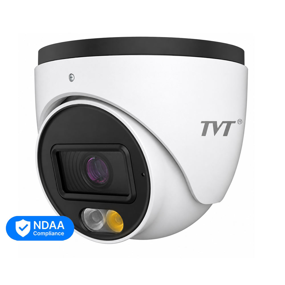 IP-відеокамера 6Mp TVT TD-9564E4B-A(D/PE/AW2) White f=2.8mm, ІЧ+LED-підсвічування, з мікрофоном купити в Україні