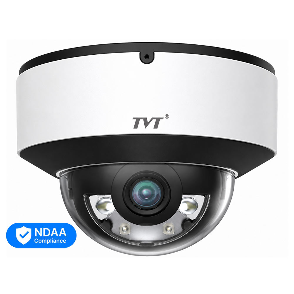 IP-видеокамера 6Mp TVT TD-9561E4B-A(D/PE/AW2) White f=2.8mm, ИК+LED-подсветка, с микрофоном купить в Украине