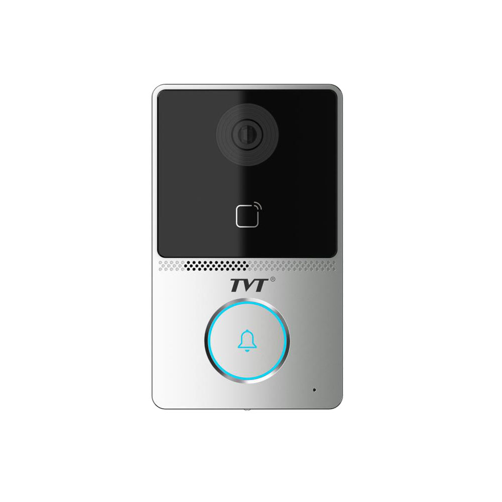IP-видеопанель с WiFi 2.4G/5G 2Mp TVT TE-VD1201S1-CEPW с детекцией лиц и считывателем Mifare/DESFire/EM-Marine купить в Украине