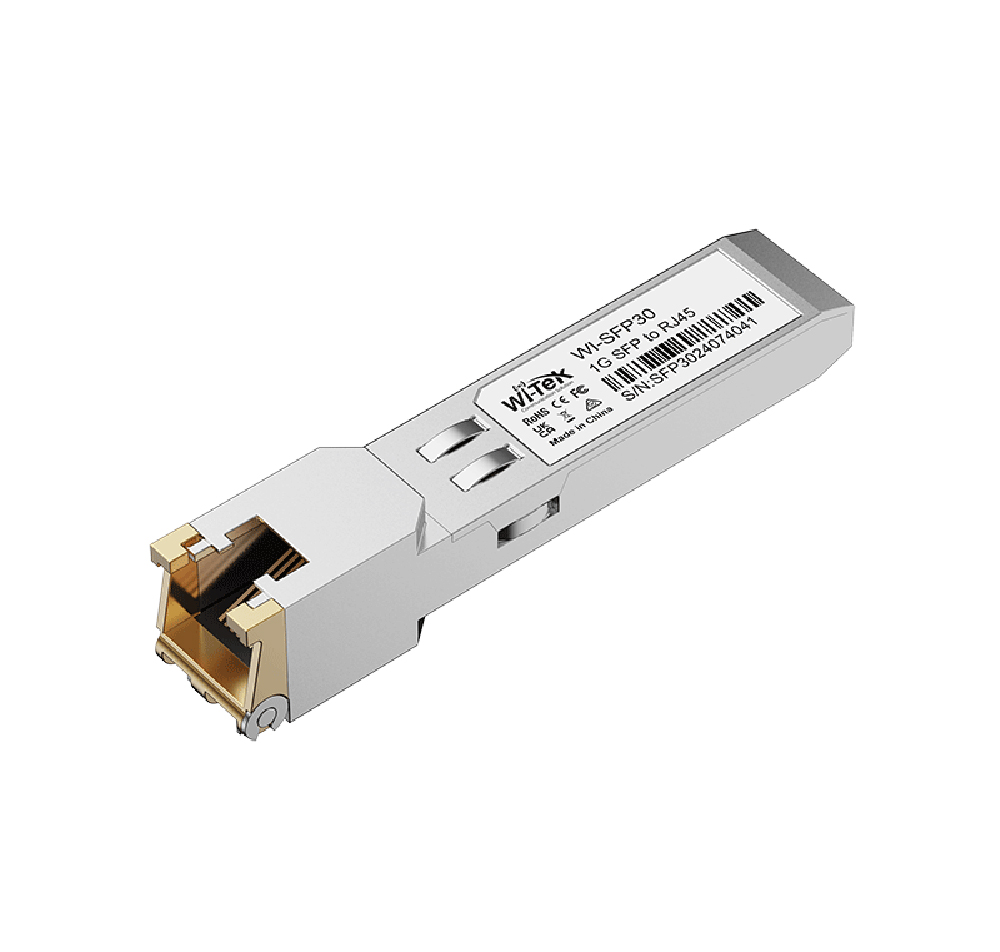 Модуль-передавач SFP Wi-Tek WI-SFP30 SFP-RJ45-10/100/1000 купити в Україні