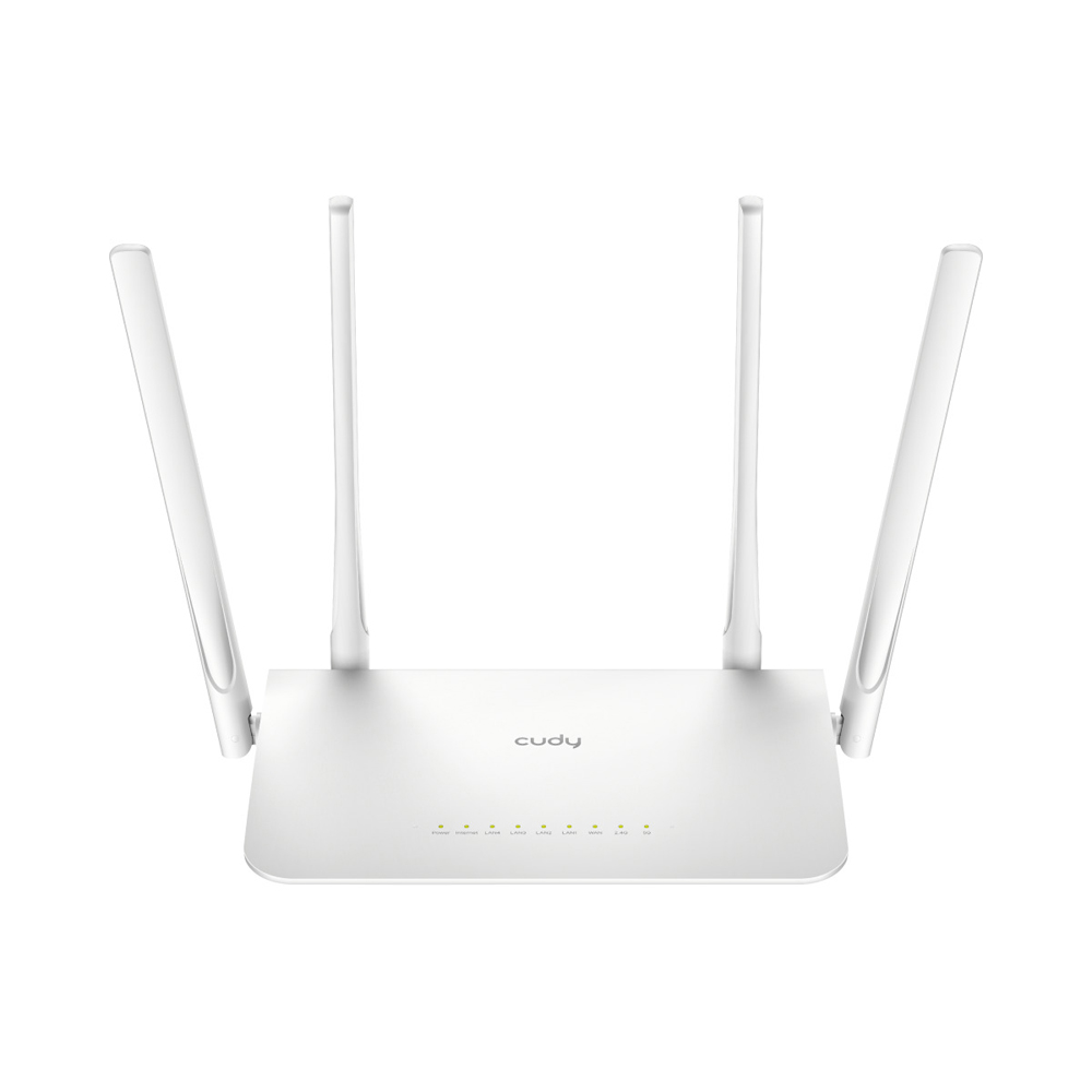 WiFi 5 Mesh-маршрутизатор Cudy WR1300 V5.0 двухдиапазонный гигабитный AC1200 купить в Украине