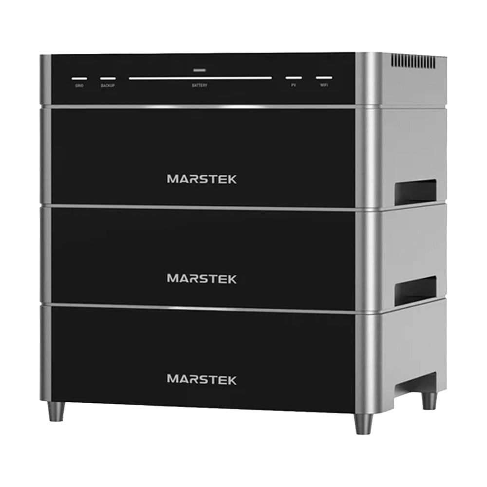 Комплект резервного живлення Marstek 6360Вт*год 1200Вт: система резервного живлення Marstek Venus A 1200W 2120Wh LiFePO4 та 2 додаткові батареї Marstek MST-E2.0ST 2120Wh LiFePO4 купити в Україні